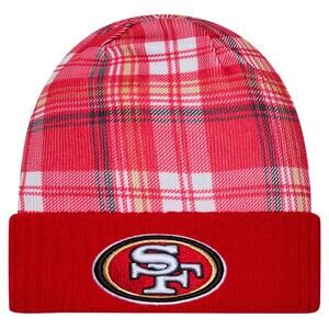 NEW - 2024 New Era Cold Weather Statement Knit Beanie (San Francisco 49ers)